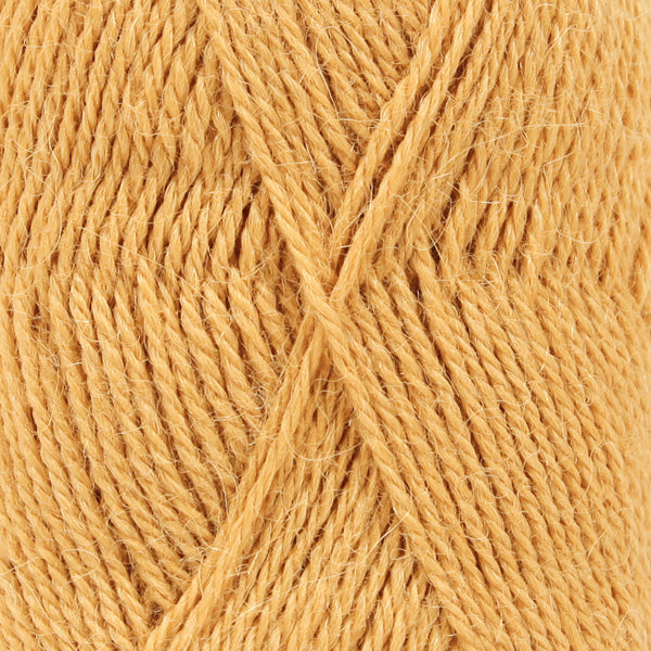 Drops Alpaca uni sennepsgul 2923
