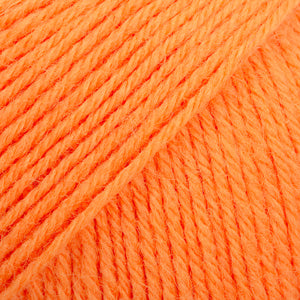 Drops Fabel uni  119 electric orange