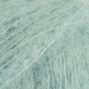 Brushed Alpaca silk Uni 15 lys søgrøn