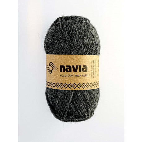 Navia sokkegarn - Mellemgrå 503